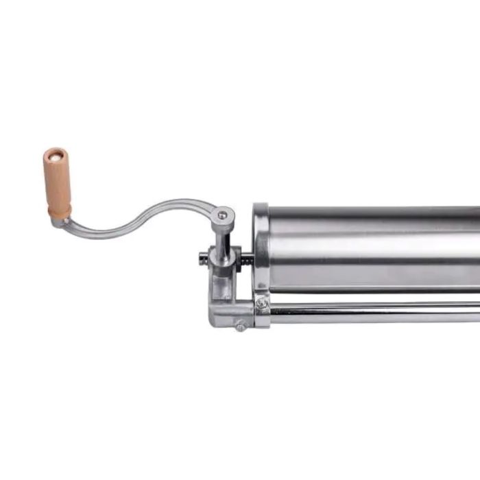 Вертикальний шприц для ковбаси 2.5 л з нержавіючої сталі шприц ковбасний 4 насадки 16788-5