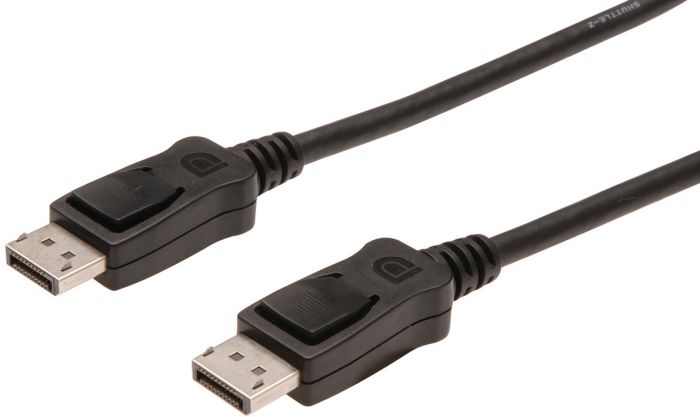 Кабель DIGITUS DisplayPort (AM/AM), 2м, чорний