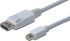 Кабель DIGITUS miniDisplayPort > DisplayPort (M/M), 2м, білий