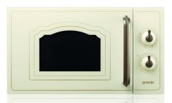 Мікрохвильова піч Gorenje, 20л, мех. керув., 700Вт, гриль, бежевий