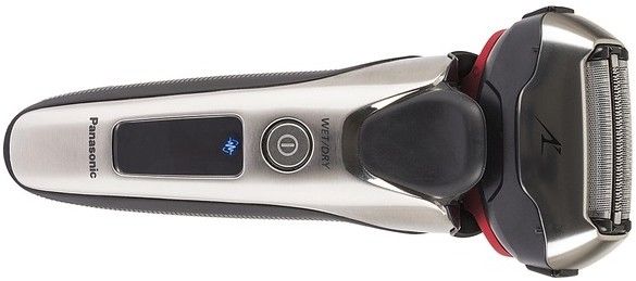 Бритва електр. Panasonic сіткова, 13000 об/хв,  бритв.головок-3, Li-Ion, сух.+волог., тример, сірий