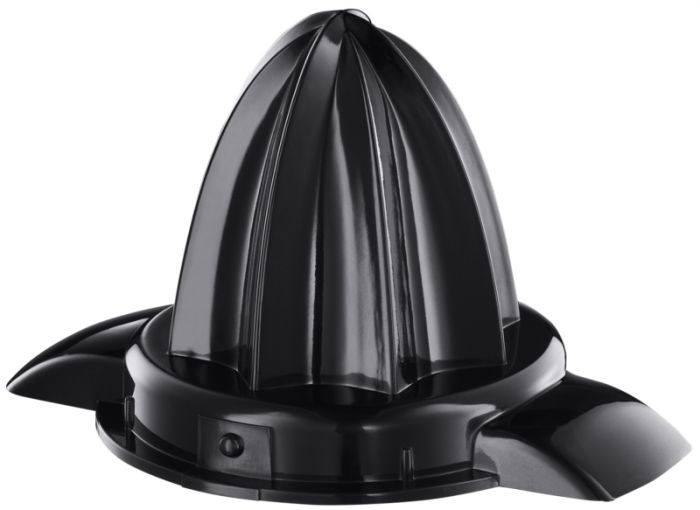Соковитискач Russell Hobbs Classics цитрус-прес 60Вт, 2 насадки в комплекті, метал, чорний