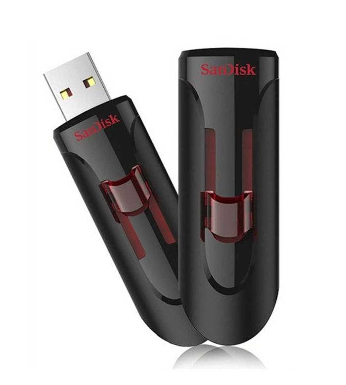 Накопичувач SanDisk   32GB USB 3.0 Type-A Cruzer Glide Чорний
