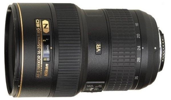 Объектив Nikon 16-35mm f/4G ED VR AF-S