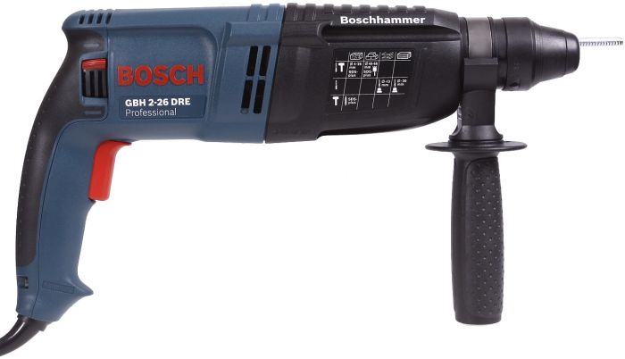 Перфоратор Bosch Professional GBH 2-26 DRE SDS-plus 800Вт 2.7Дж 2.8кг L-кейс