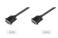 Кабель DIGITUS DVI-D (M/M), 3м, чорний