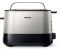 Тостер Philips WiWa Collection 1050Вт, метал/пластик, чорний