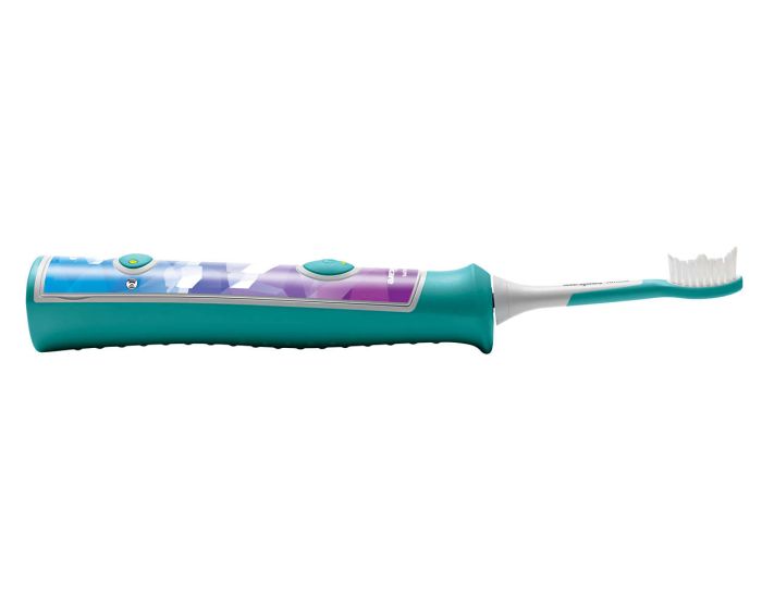 Щетка зубная электр. Philips Sonicare For Kids для детей , 62т. колеб/мин, насадок-2, Bluetooth, голубой