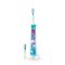 Щетка зубная электр. Philips Sonicare For Kids для детей , 62т. колеб/мин, насадок-2, Bluetooth, голубой