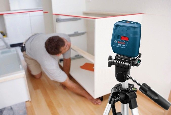 Нивелир лазерный Bosch GLL 3 X, до 15м, ±0.5мм/м, 0.5кг.