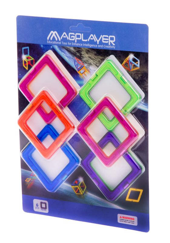 Конструктор Magplayer дополнительный набор 6эл