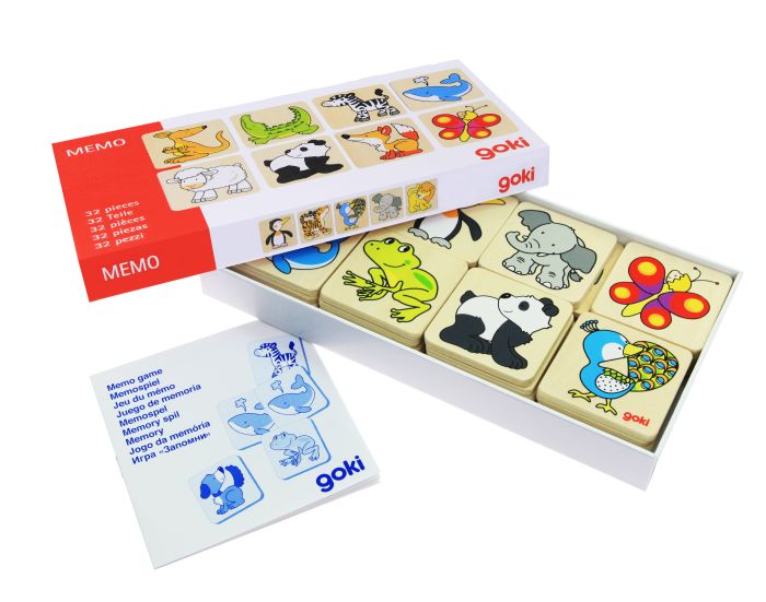 Игра мемо goki Жители зоопарка