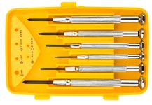 Отвертки TOPEX, набор 6шт, прецизионные, SL,PH, сталь CrV