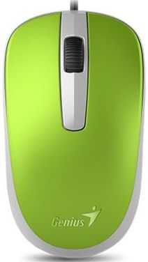 Мышь Genius DX-120, USB-A, зеленый