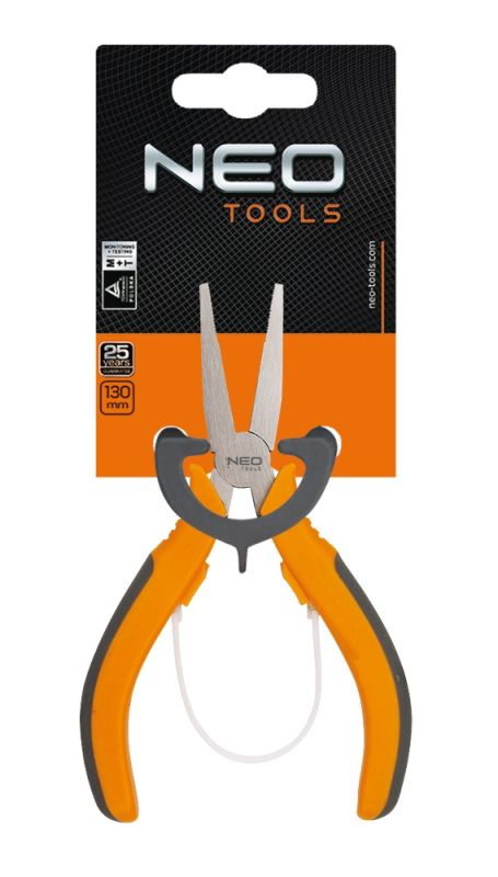 Плоскогубці Neo Tools, прецизійні, 130мм