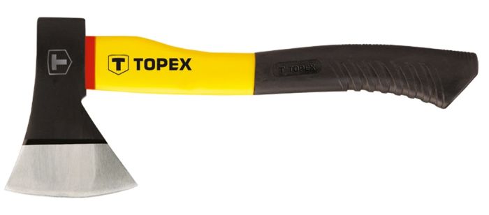 Топор универсальный TOPEX рукоятка стекловолокно, антискользящая, 36см, 600гр
