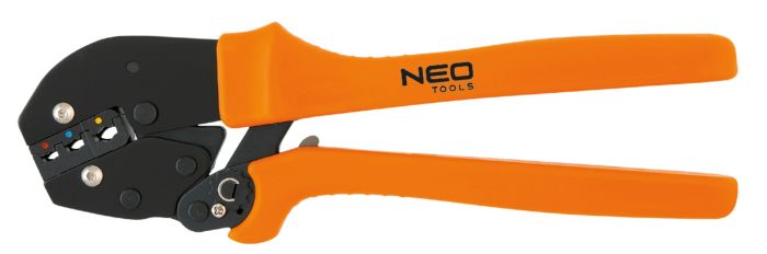 Кліщі обтискні Neo Tools, для обтиску наконечників 0.25-6мм2, 250мм