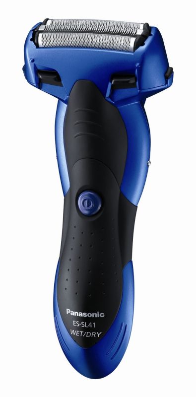 Бритва електр. Panasonic сеточная , 7600  об/мин,  бритв.головок-3, Li-Ion, сух.+влажн., триммер, черно-синий