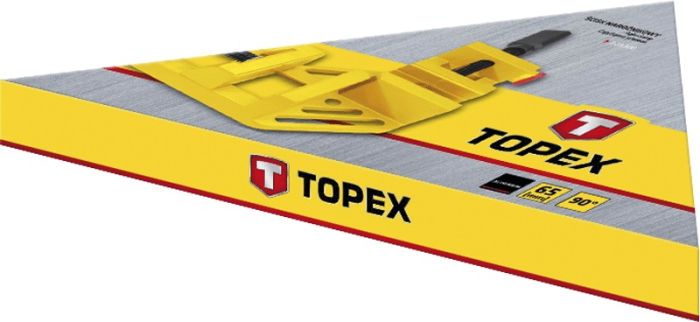 Струбцина TOPEX, угловая, алюминиевая, 65х70мм