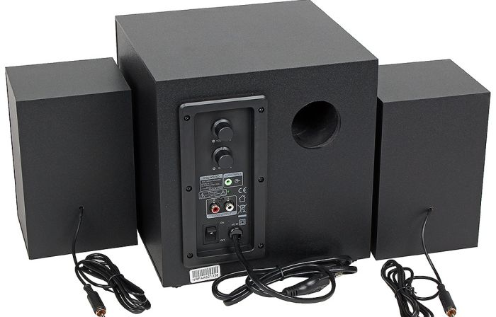 Акустична система MICROLAB  2.1, 10W, mini-jack, чорний Microlab M-110