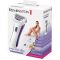 Бритва електр. Remington сіткова Smooth&Silky,  бритв.головок-2, сух.+волог., жіночий тример, біло-фіолетовий