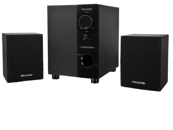 Акустическая система MICROLAB  2.1, 10W, mini-jack, черный Microlab M-109