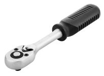 Ключ-тріскачка TOPEX, 1/4", 24 зубців, CrV, 150мм