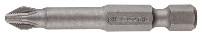 Біти Neo Tools, набір 5шт, 1/4", PH2x50мм, технологія ACR, сталь S2