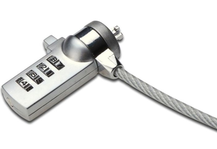 Замок безопасности DIGITUS для ноутбука, Ednet Notebook Number Lock