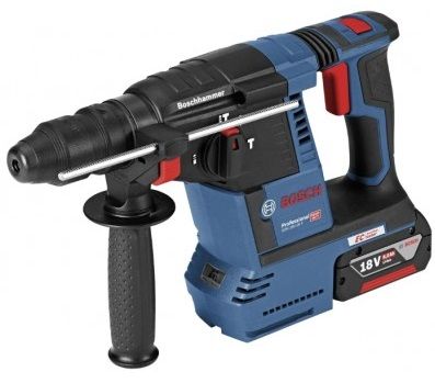 Перфоратор акумуляторний Bosch Professional GBH 18 V-26 SDS-plus 18В акб 1х6А·год 2.6Дж 3.5кг