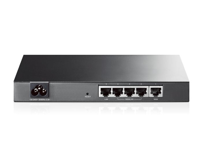 Мультисервісний Маршрутизатор TP-LINK  1xFE LAN, 3xFE LAN/WAN, 1xFE WAN TP-Link TL-R470T+