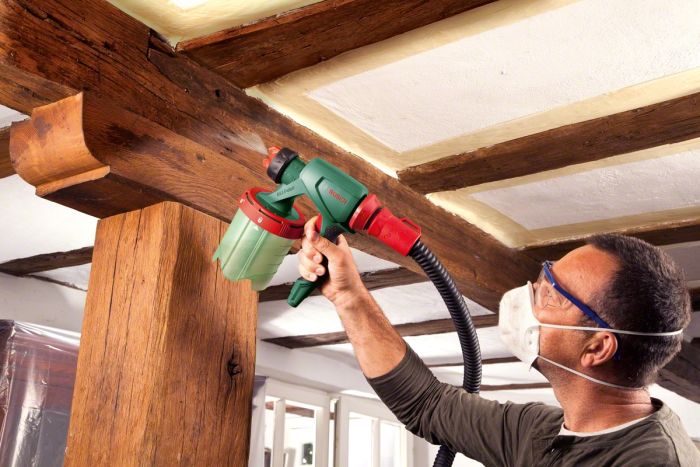 Фарборозпилювач Bosch PFS 3000-2 650Вт 300мл/хв контейнер 1л 2м кв·хв 2.8кг
