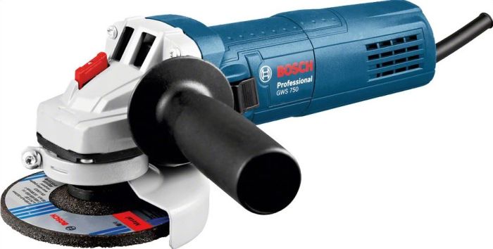 Шлифмашина угловая Bosch GWS 750-125, 125мм, 750Вт, 11000о/мин, 1.8кг