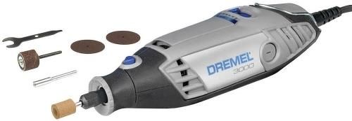 Шлифмашина шлифовально-гравировочная Dremel 3000-5, 130Вт, 10000-33000об/мин, 0.55 кг