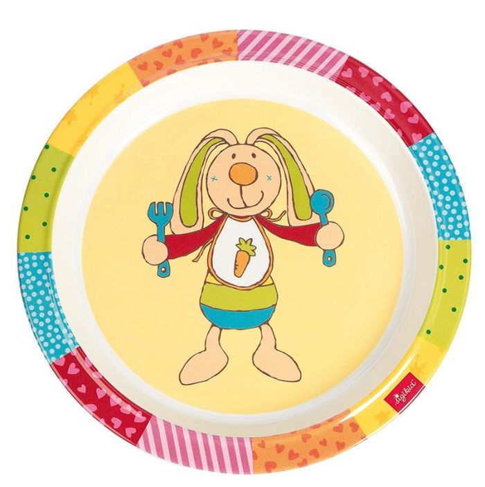 Тарелка sigikid Rainbow Rabbit