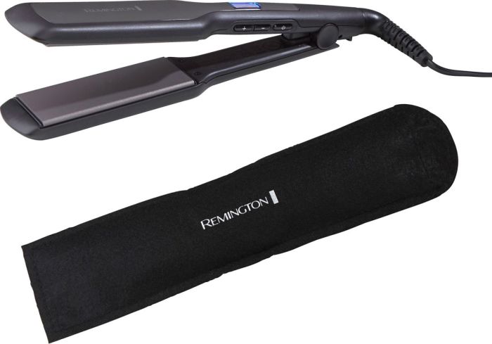 Випрямитель Remington Pro-Ceramic Extra, >300Вт, 150-230С, дисплей, чехол, керамика, черный