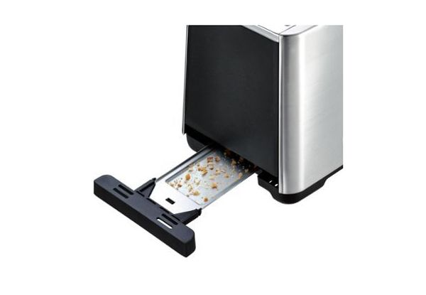 Тостер Tefal Cube 900Вт, метал/пластик, чорний