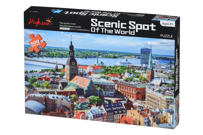 Пазл Same Toy Scenic Spot 500эл.