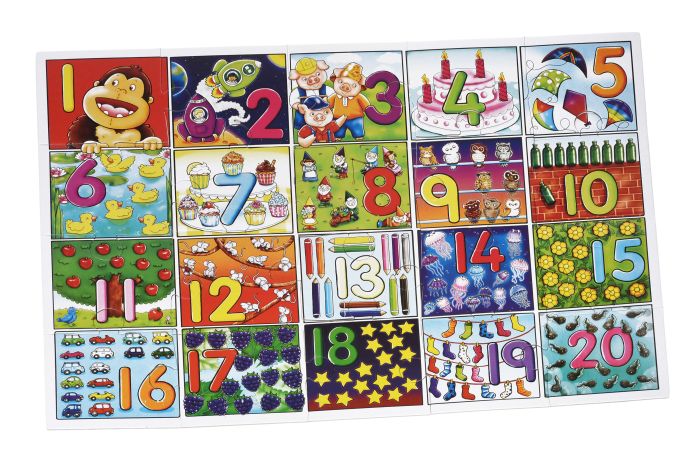 Пазл Same Toy Числа 20эл.