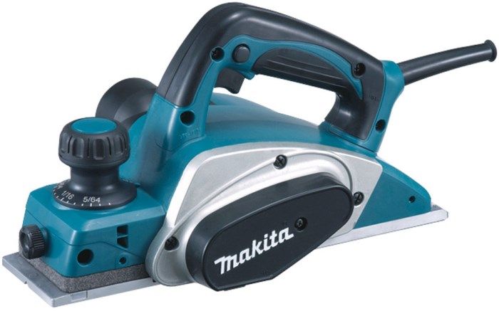 Рубанок  , 620Вт, 82мм, строгание до 2.5мм, 2.6кг Makita KP0800