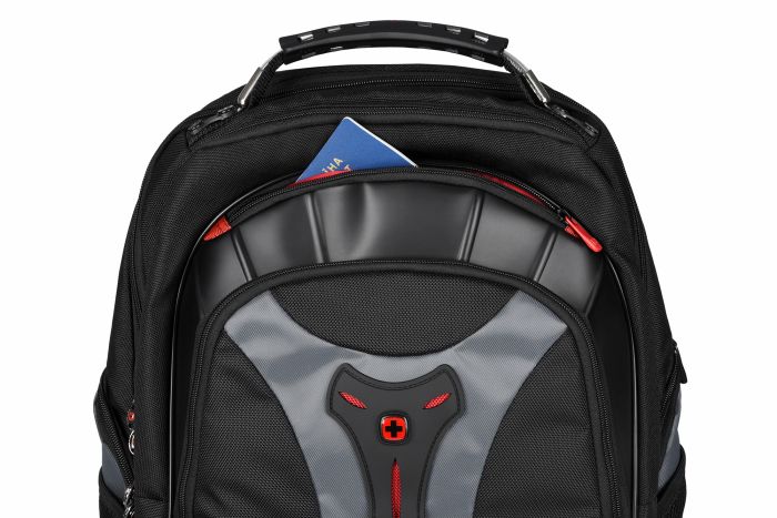 Рюкзак для ноутбука, Wenger Pegasus 17", чёрно-серый