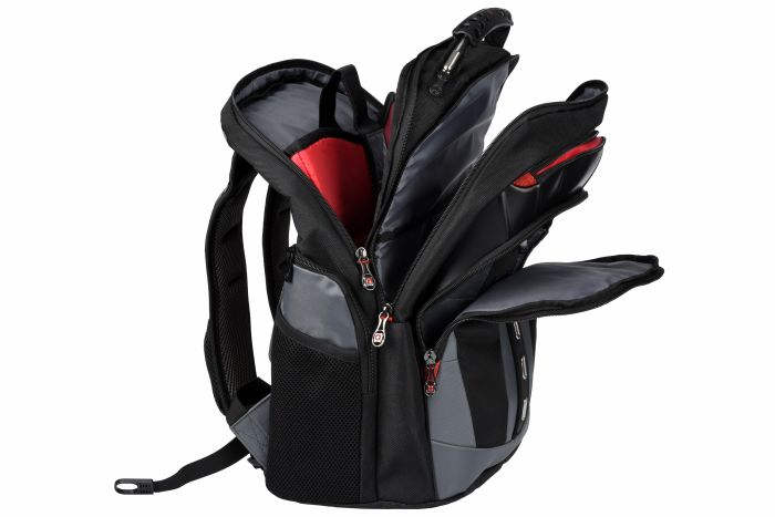 Рюкзак для ноутбука, Wenger Pegasus 17", чёрно-серый