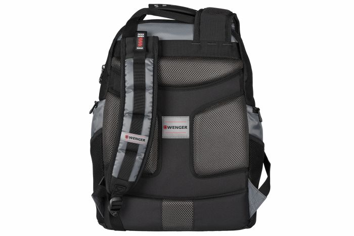 Рюкзак для ноутбука, Wenger Pegasus 17", чёрно-серый