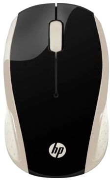 Миша HP 200, WL, silk gold