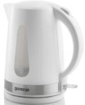 Электрочайник Gorenje 1.7л, пластик, белый