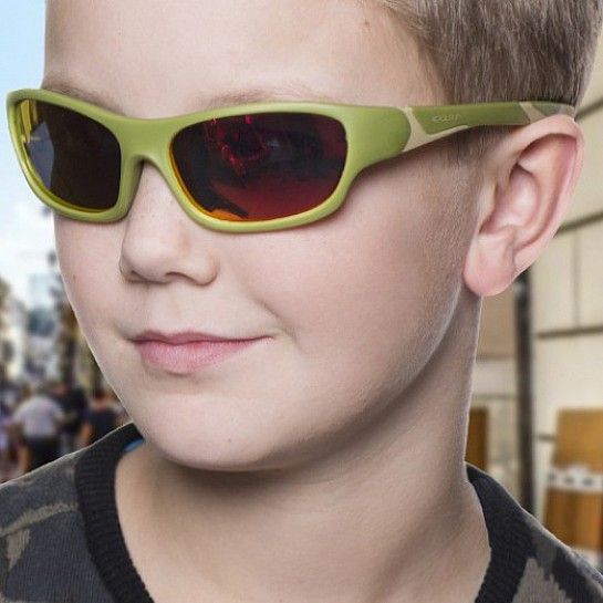 Детские солнцезащитные очки Koolsun Sport, 6-12р, хаки