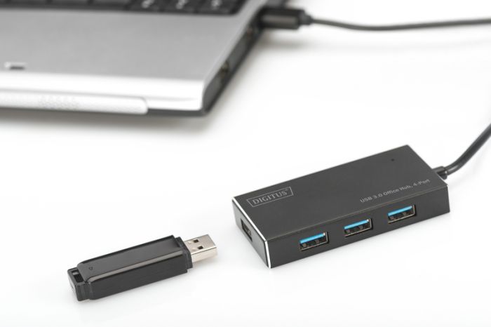 Концентратор DIGITUS USB 3.0 Hub, 4-port