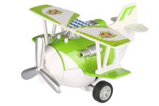 Літак металевий інерційний Same Toy Aircraft зелений