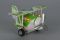 Самолет металический инерционный Same Toy Aircraft свет, музыка, зеленый