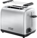 Тостер Russell Hobbs Adventure, 850Вт, метал, сріблястий